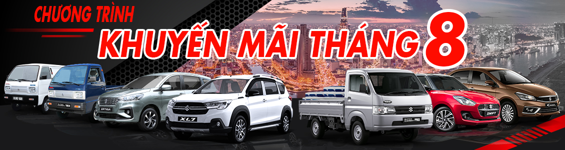 SUZUKI ƯU ĐÃI ĐẶC BIỆT THÁNG 8/202