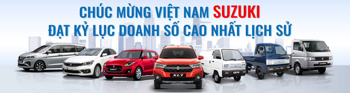 MỪNG DOANH SỐ KỶ LỤC, VIỆT NAM SUZUKI SIÊU ƯU ĐÃI DỊP CUỐI NĂM 2021