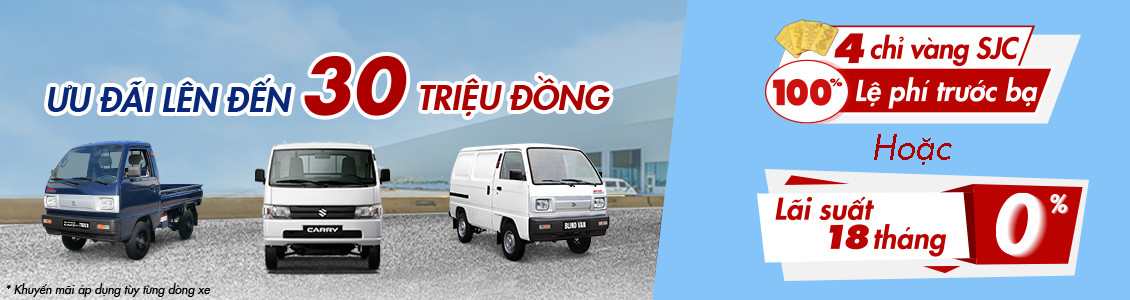 ĐÓN XE MỚI – RƯỚC LỘC VÀNG, NHẬN NGAY 4 CHỈ VÀNG TỪ VIỆT NAM SUZUKI