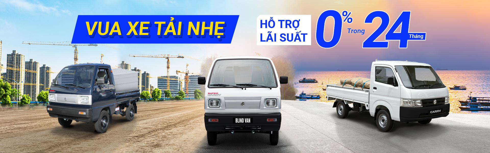 THÁNG 09/2023: RỘN RÀNG SỞ HỮU “VUA XE TẢI NHẸ” SUZUKI VỚI ƯU ĐÃI KHỦNG LÊN ĐẾN 35 TRIỆU