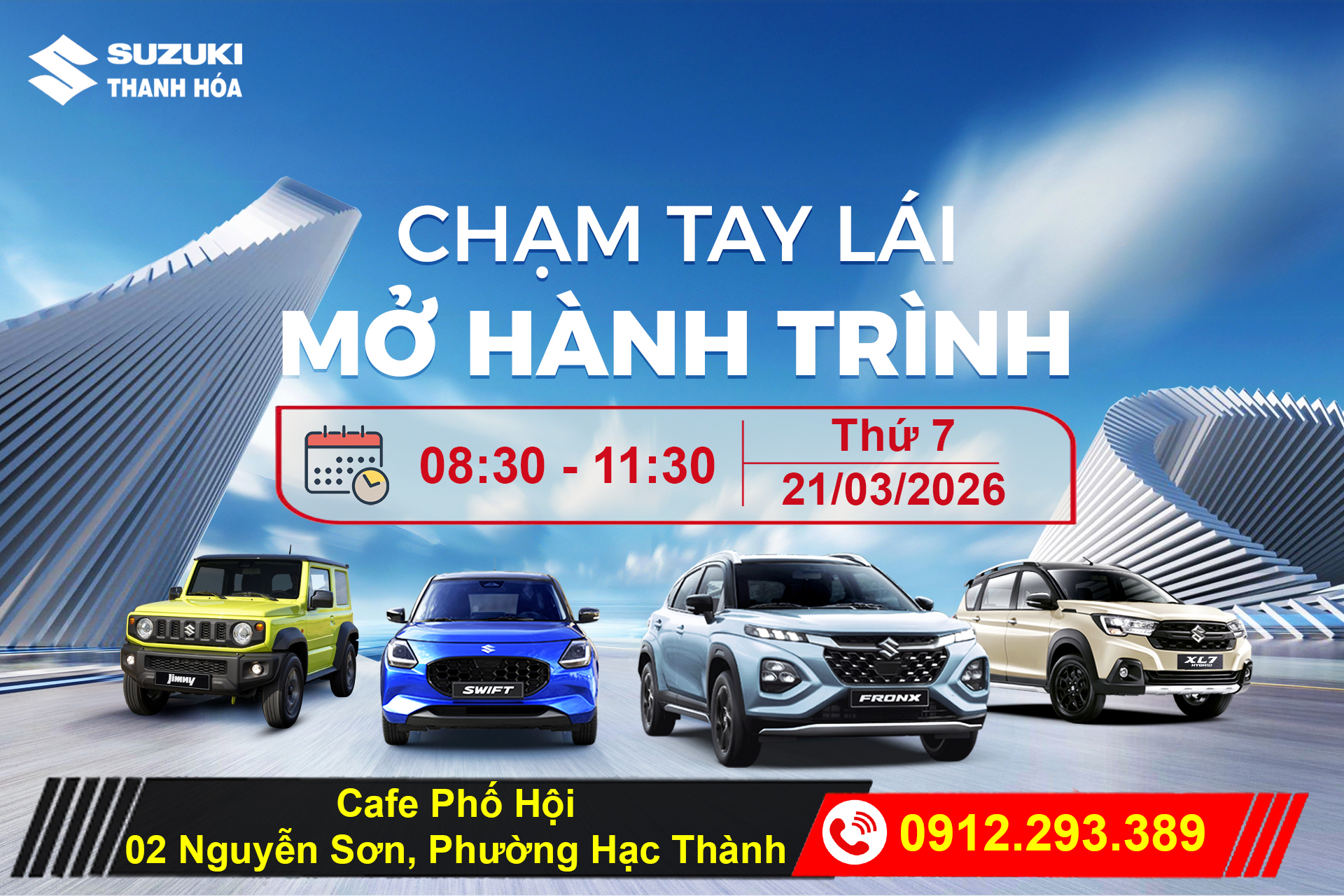SỰ KIỆN LÁI THỬ VÀ TRẢI NGHIỆM Ô TÔ SUZUKI THÁNG 3-2026