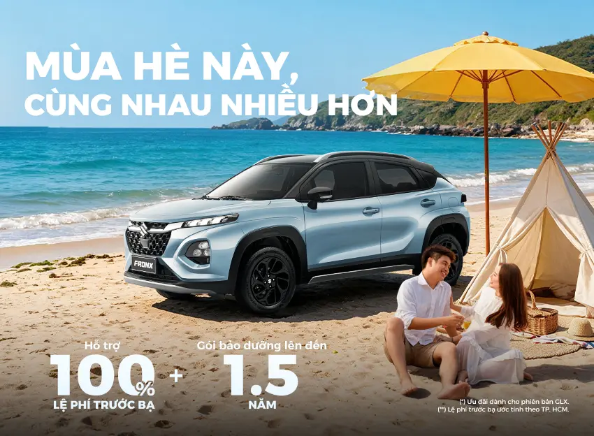 THÁNG 8 GÕ CỬA, ƯU ĐÃI ĐÓN CHỜ CÙNG SUZUKI