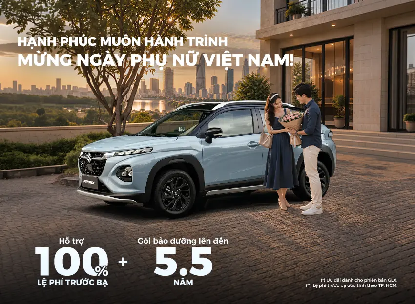 THÁNG 10 GÕ CỬA, ƯU ĐÃI ĐÓN CHỜ CÙNG SUZUKI